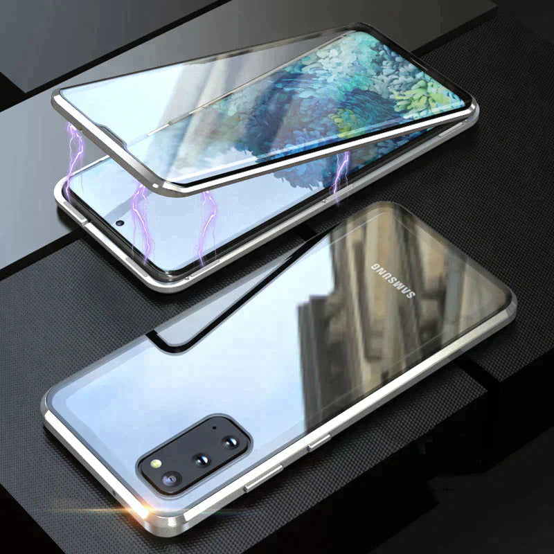 Калъф Samsung двустранен магнитен закалено стъкло