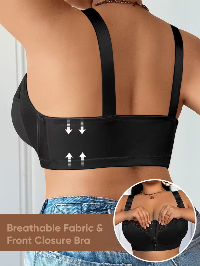 👙TRIUMPH – [4 szt.]🔥Biustonosz damski o 50% pełnym pokryciu dla kobiet o większych rozmiarach – Biustonosze plus size o wyrazistych proporcjach