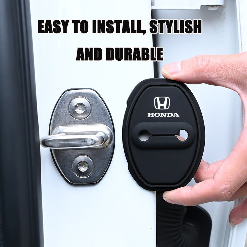 Силиконов защитен калъф за ключалка на автомобилна врата (4 бр.)