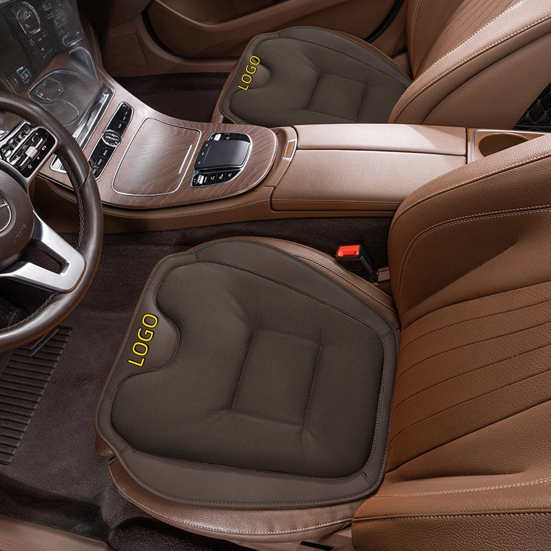 Нова лятна възглавница за столче за кола 2025, копринена, хладна, изработена от напа кожа, устойчива на замърсяване, висококачествена, вентилирана и дишаща през цялата година