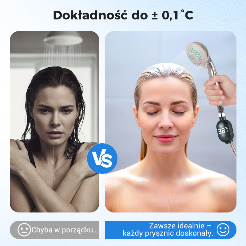 💧Termometer za prhanje🌡️ Nič več ugibanja – takojšnja temperatura! 🚿