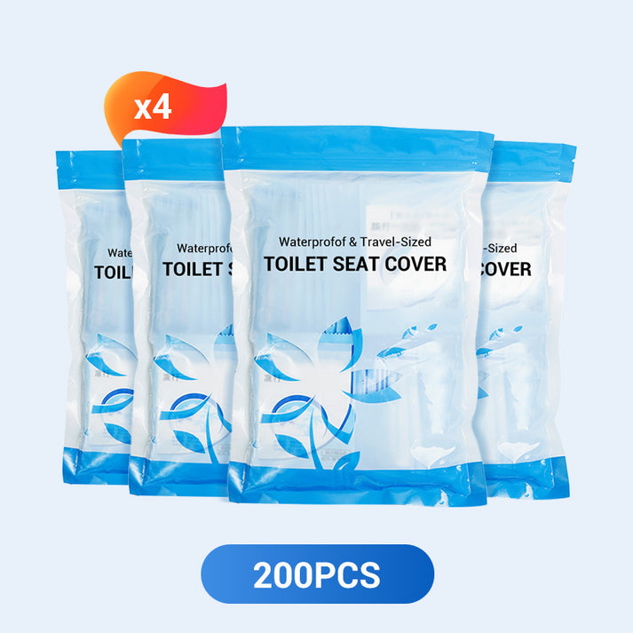 🛡️ За вашето здраве! 🌿 Биоразградим пластмасов протектор за тоалетна чиния за еднократна употреба 🥰