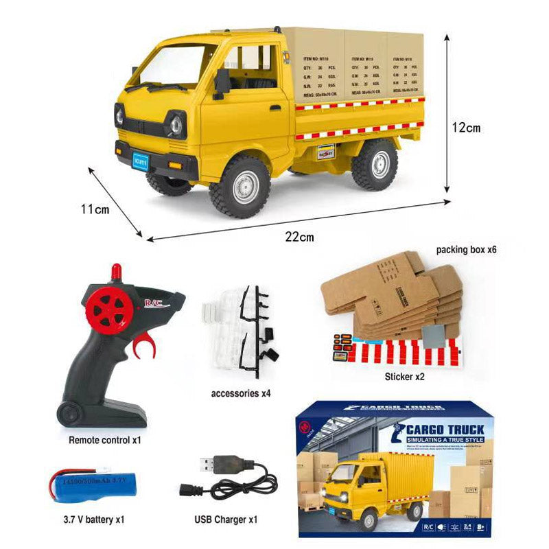 🔥🎁 Играчка контейнеровоз с дистанционно управление, презареждаща се 🎮🚚