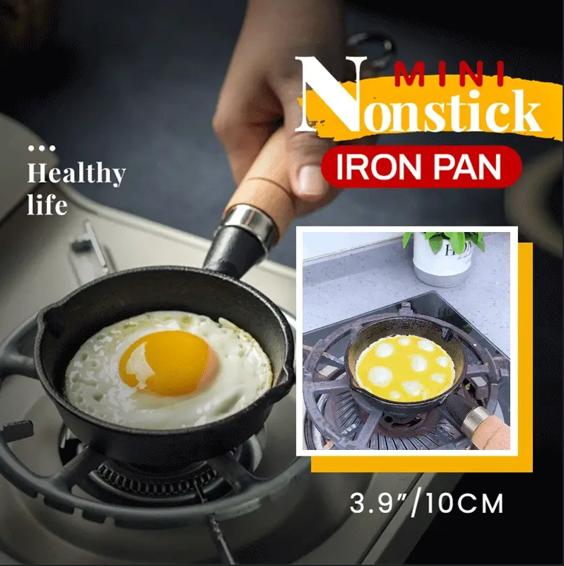 🍳Mini patelnia z powłoką nieprzywierającą o średnicy 10 cm