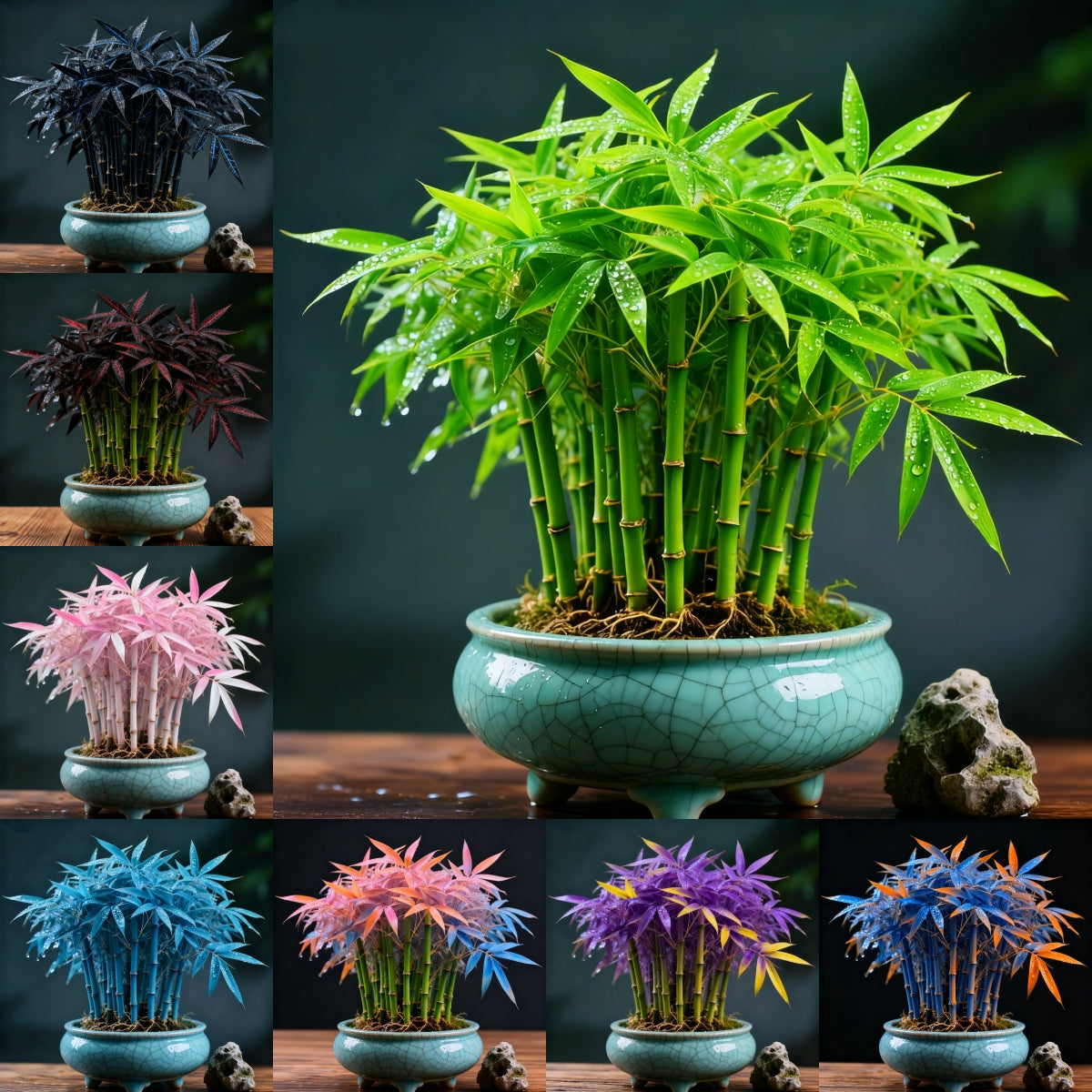 🌿 DreamBamboo — wielokolorowy cyprysik Lucky Bamboo