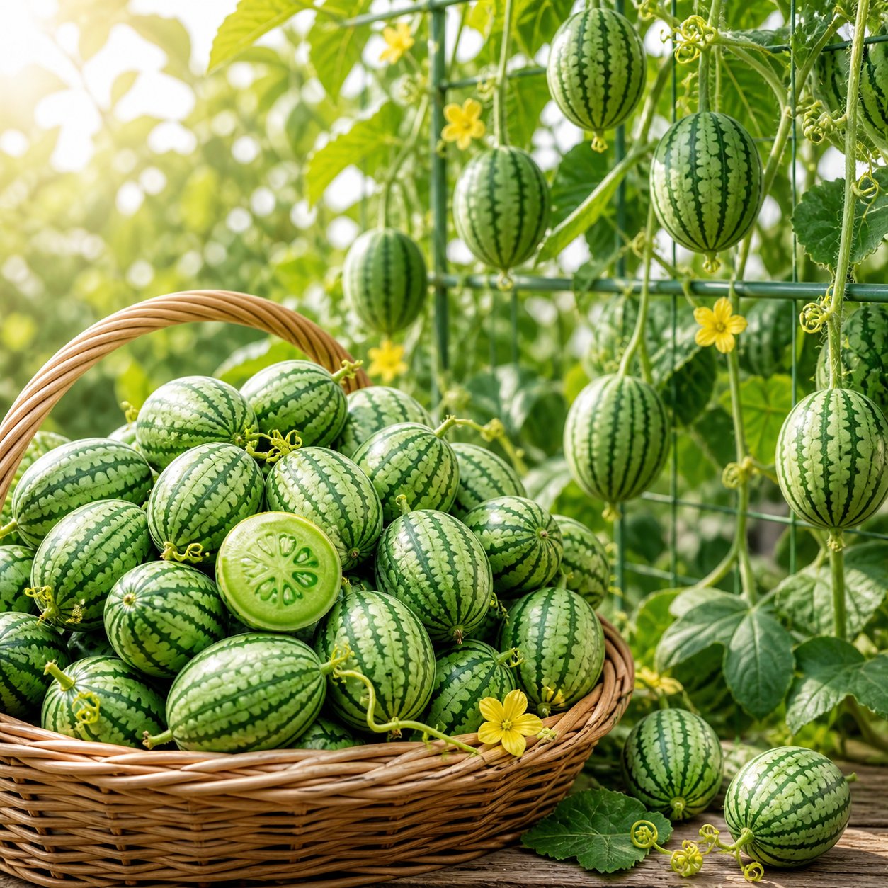 🍉Отглеждайте мини динени семки у дома - сладки, освежаващи и лесни за отглеждане!