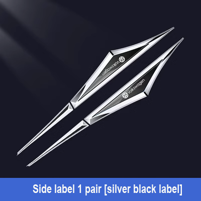 Креативни поцинковани метални стикери за кола ✨2 бр.✨