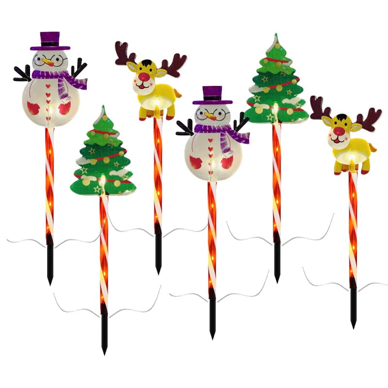 🎄🎁6-pak ruchomych lampek choinkowych