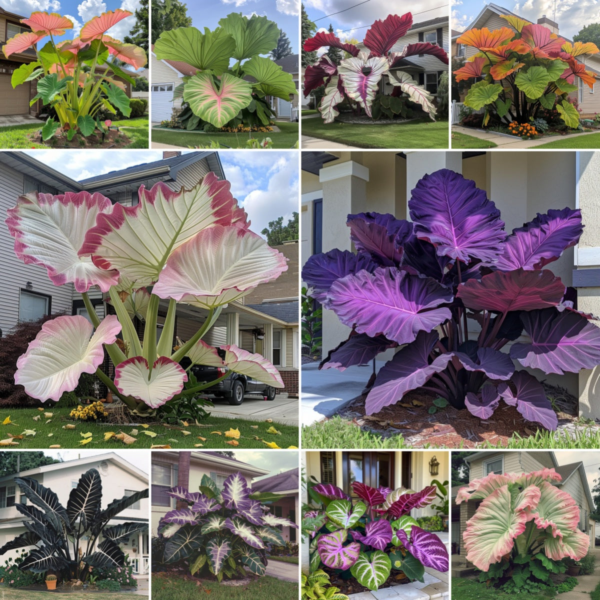 🌿Fascynujący gigantyczny kaladium🌈