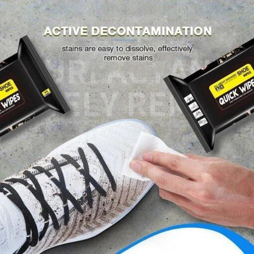 Кърпички Quick Wipes за бели обувки