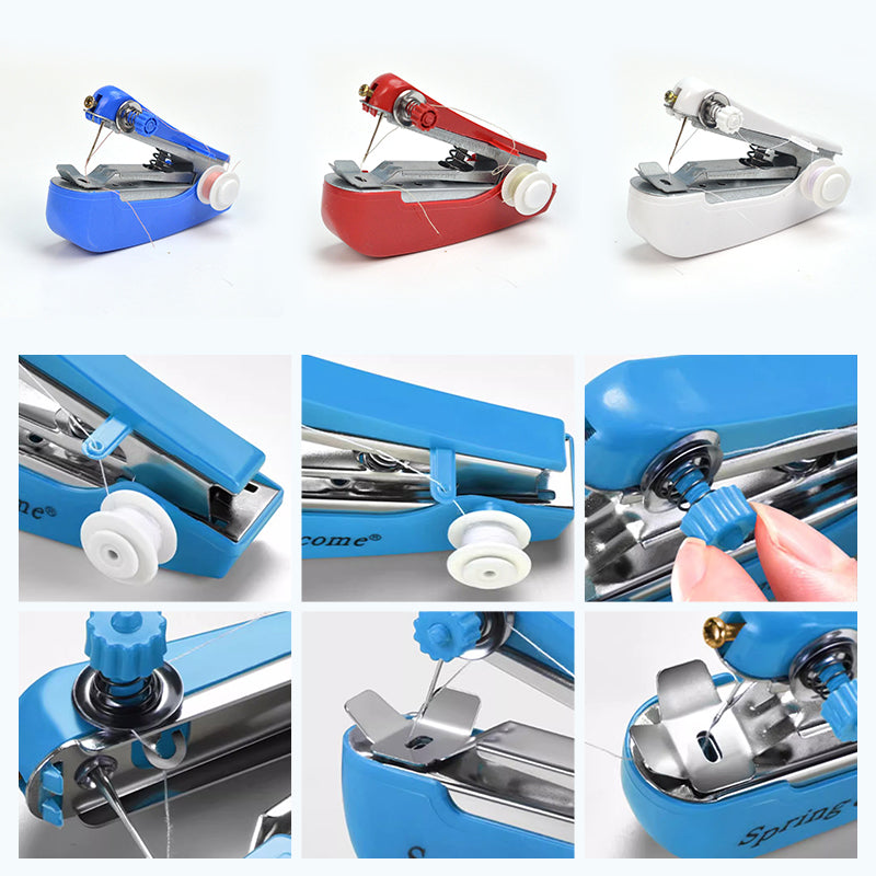 💥Mini ręczna maszyna do szycia do użytku domowego i podróżnego