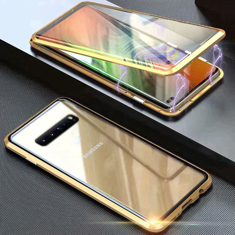 Калъф Samsung двустранен магнитен закалено стъкло
