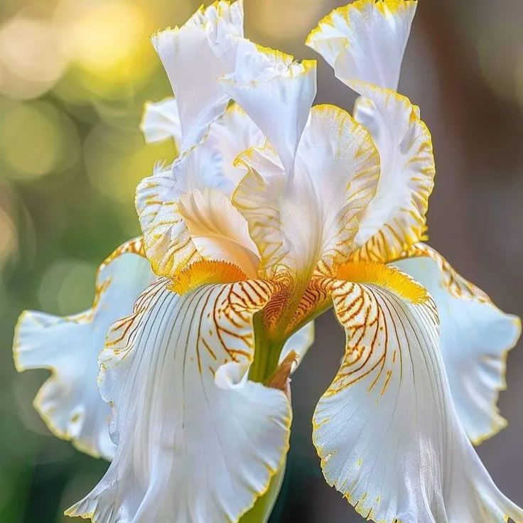 ⚜️Redek, visok bradati iris (premium sorta s koreninami)