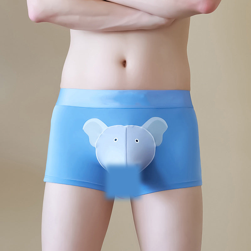 🐘Мъжки дишащи боксерки с 3D джобче🩲