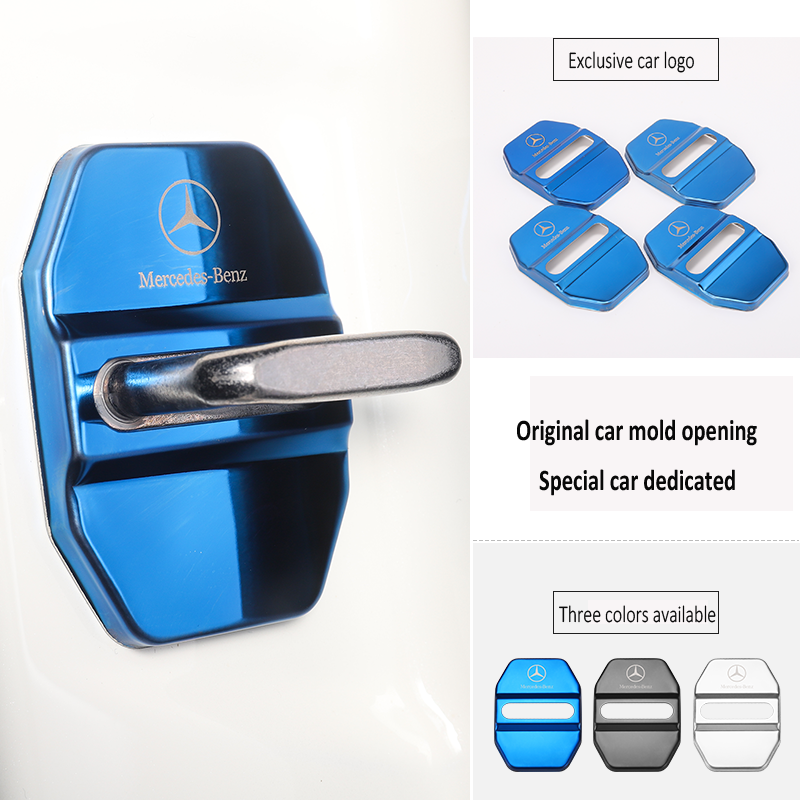 Гореща разпродажба ✨50% отстъпка ✨Защитен капак за ключалка на автомобилна врата от неръждаема стомана, антикорозионна защита 🔥4 бр. 🔥