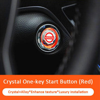 Promoție excelentă🔥Reducere de 49%🔥Buton de protecție cu cristal cu o singură cheie pentru pornire