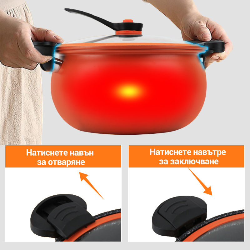 Коледен подарък 🎁🌵 Почистваща четка "Кактус"🔥🔥Малка готварска печка за микроналягане McRib Stone с голям капацитет