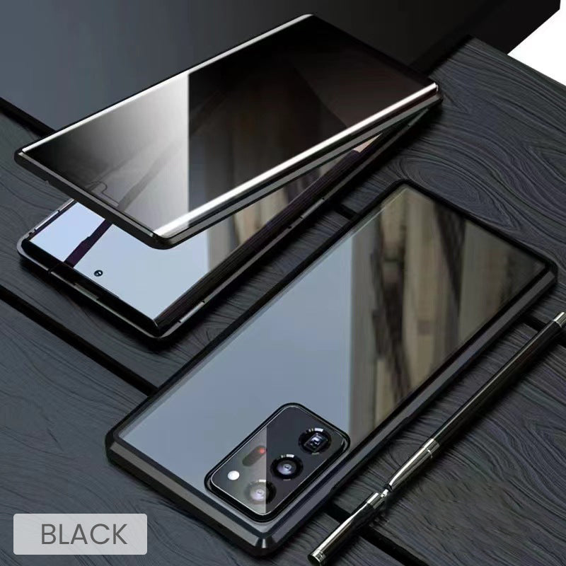 💥Магнитен калъф от закалено стъкло, двустранен, за телефони от серията Samsung S23-S25