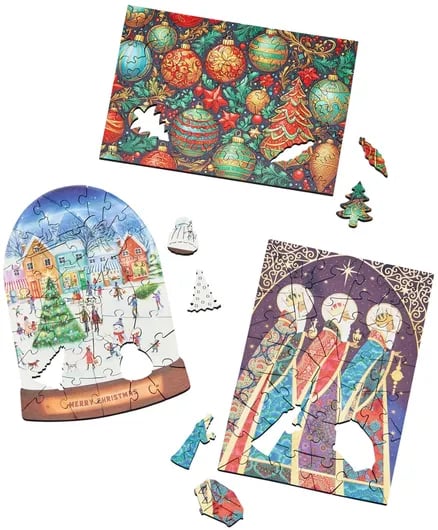 🏆Bliskovita razprodaja⚡ PRODANIH VEČ KOT 50.000! Skoraj razprodano – 💥🧩 24 dni božičnega adventnega koledarja Puzzle, najboljša darila