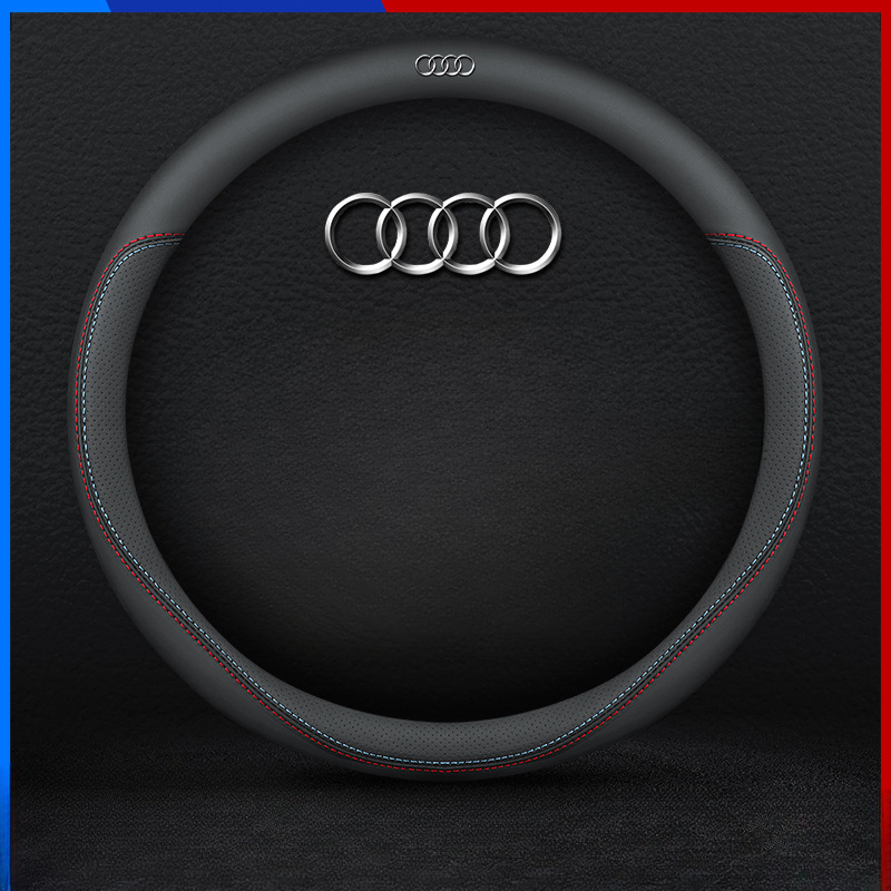 Висококачествен калъф за волан от кожа Nappa – Луксозен комфорт, дишаща конструкция и целогодишна издръжливост