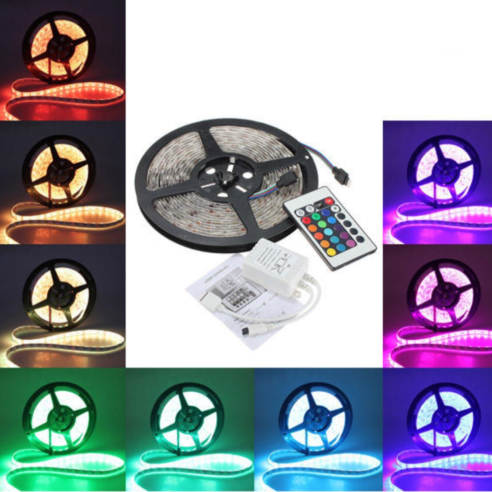 LED лента RGB-W 5м с дистанционно