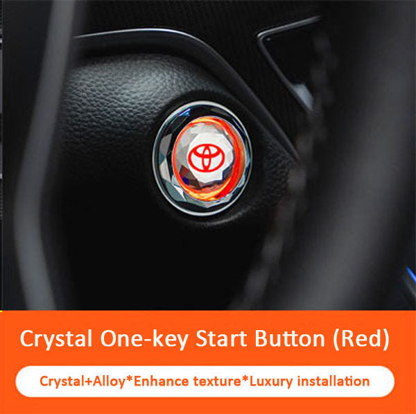 Promoție excelentă🔥Reducere de 49%🔥Buton de protecție cu cristal cu o singură cheie pentru pornire