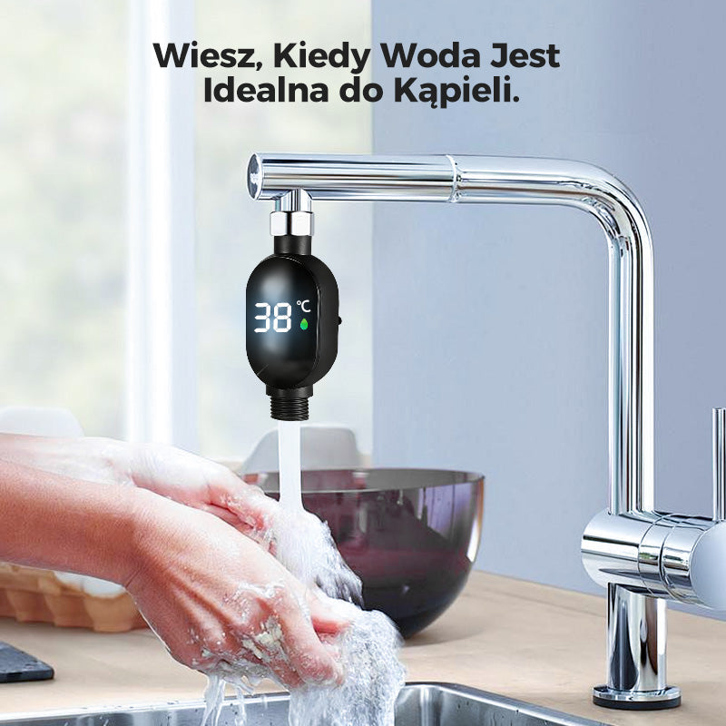 💧Termometer za prhanje🌡️ Nič več ugibanja – takojšnja temperatura! 🚿