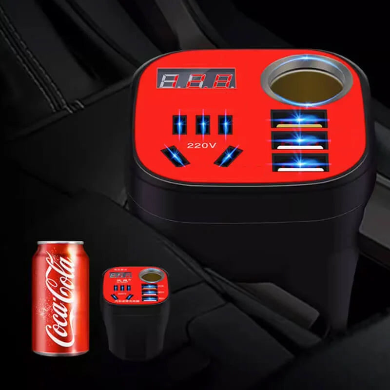 Автомобилен конвертор тип Cup Inverter QC Charger