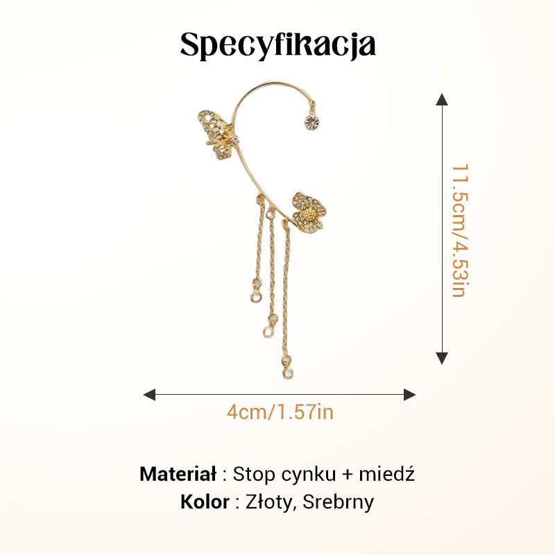 ✨UHANČKI S CIRKONI V STILU „METULJČEK“ | POPOLNO DARILO🎁