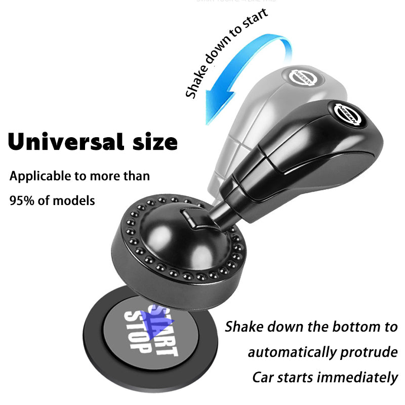 Бутон за запалване на автомобила с едно докосване