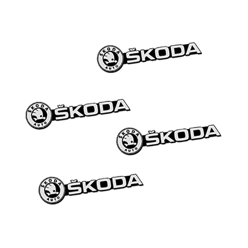 Gorąca wyprzedaż ✨50% zniżki ✨3D kreatywne naklejki dekoracyjne z logo samochodu 🎉4 szt.🎉
