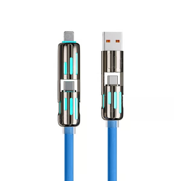🔥Kabel do ładowania USB 4 w 1, szybkie ładowanie⚡