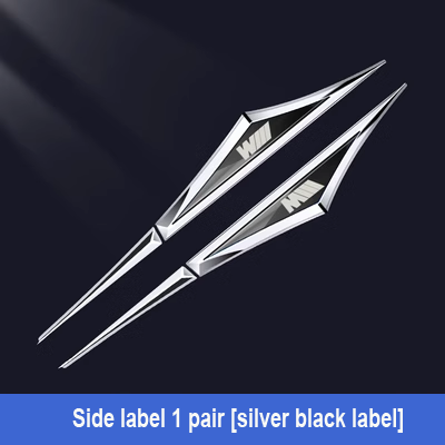 Креативни поцинковани метални стикери за кола ✨2 бр.✨