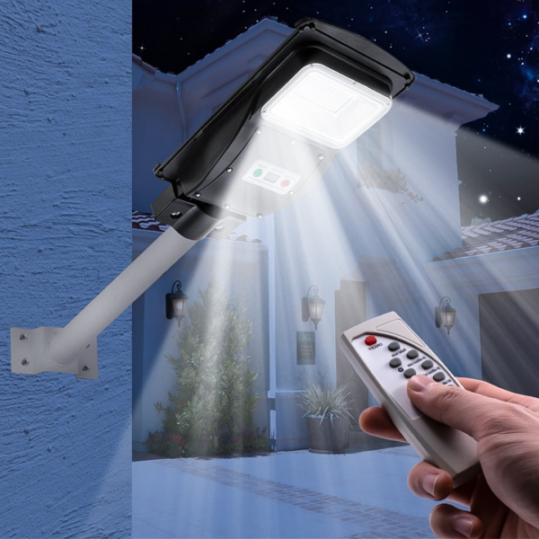 Соларна LED лампа 180W (Купувате 1, получавате 2 броя)