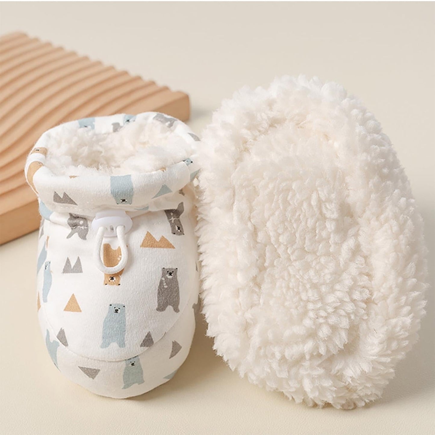 🔥 Ograniczona czasowo promocja – 50% zniżki ❄️ Ciepłe, futrzane buciki dla niemowląt 👶💕