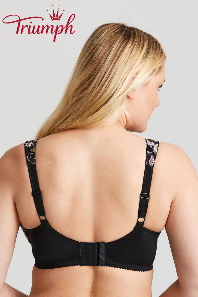 Tri-delni nedrček Triumph®💖 iz čipke s cvetličnim vezenjem