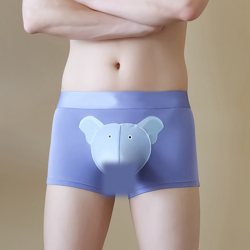 🐘Мъжки дишащи боксерки с 3D джобче🩲