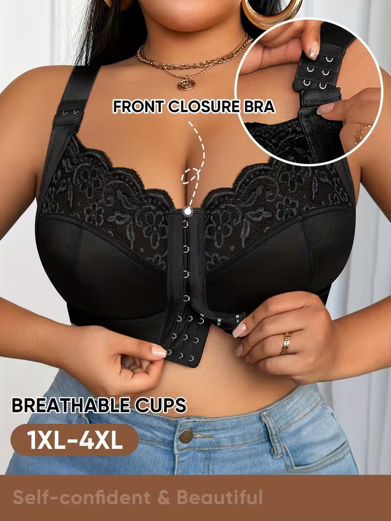 👙TRIUMPH – [4 szt.]🔥Biustonosz damski o 50% pełnym pokryciu dla kobiet o większych rozmiarach – Biustonosze plus size o wyrazistych proporcjach