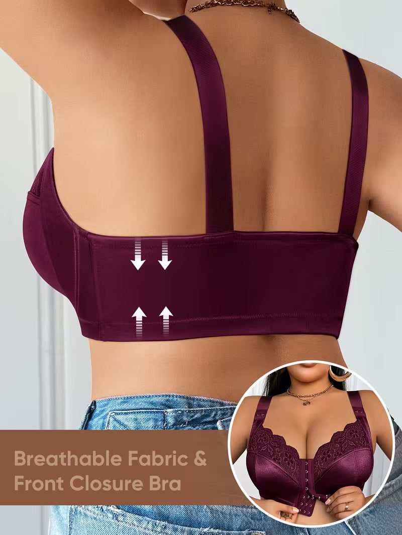 👙TRIUMPH – [4 szt.]🔥Biustonosz damski o 50% pełnym pokryciu dla kobiet o większych rozmiarach – Biustonosze plus size o wyrazistych proporcjach