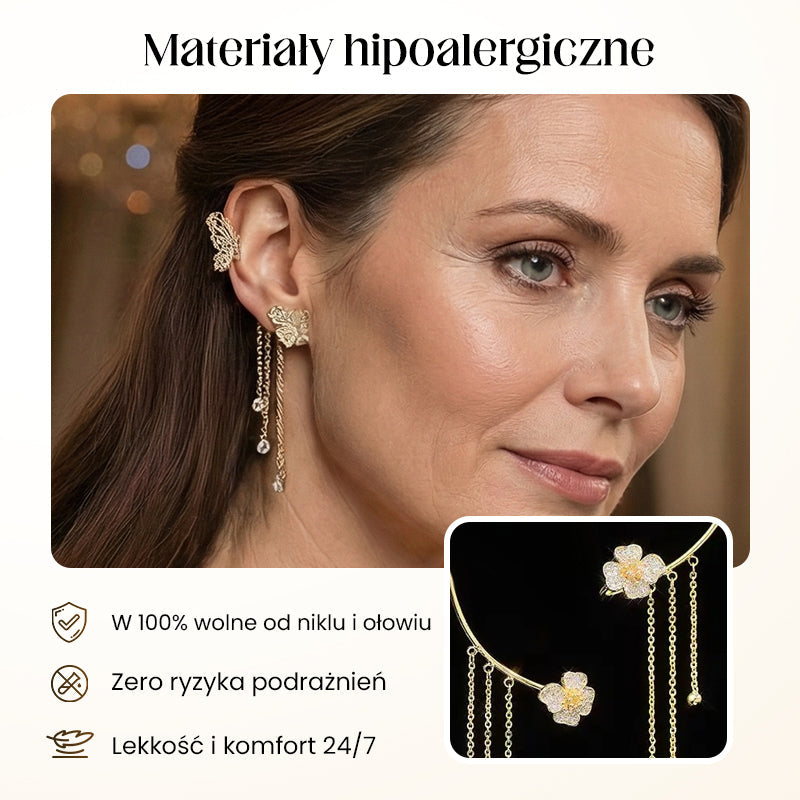✨UHANČKI S CIRKONI V STILU „METULJČEK“ | POPOLNO DARILO🎁