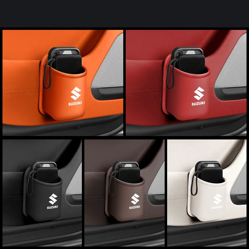 Кожен органайзер за чаши за кола