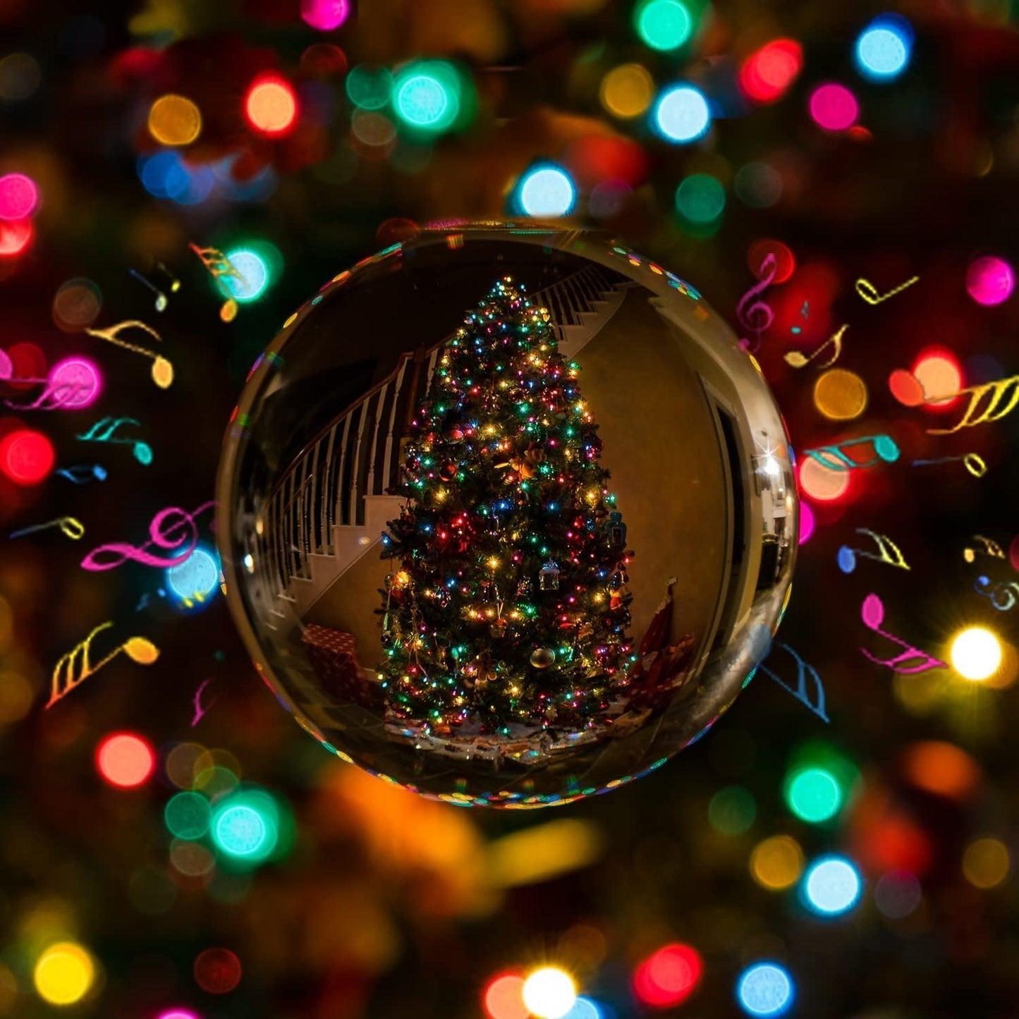 Zgodnja božična razprodaja🎅Nova božična ambientalna svetilka "Naredi si sam"🎁