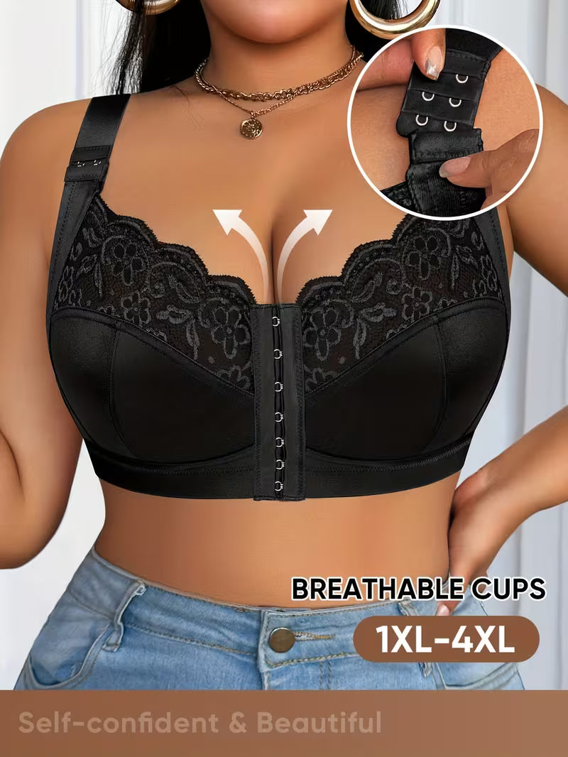 👙TRIUMPH – [4 szt.]🔥Biustonosz damski o 50% pełnym pokryciu dla kobiet o większych rozmiarach – Biustonosze plus size o wyrazistych proporcjach