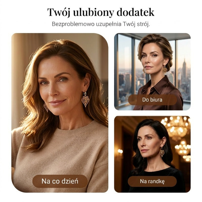 ✨ Sijoči srčki uhani – elegantni in primerni za vsako priložnost