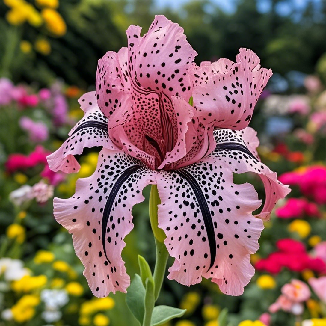 ⚜️Redek, visok bradati iris (premium sorta s koreninami)