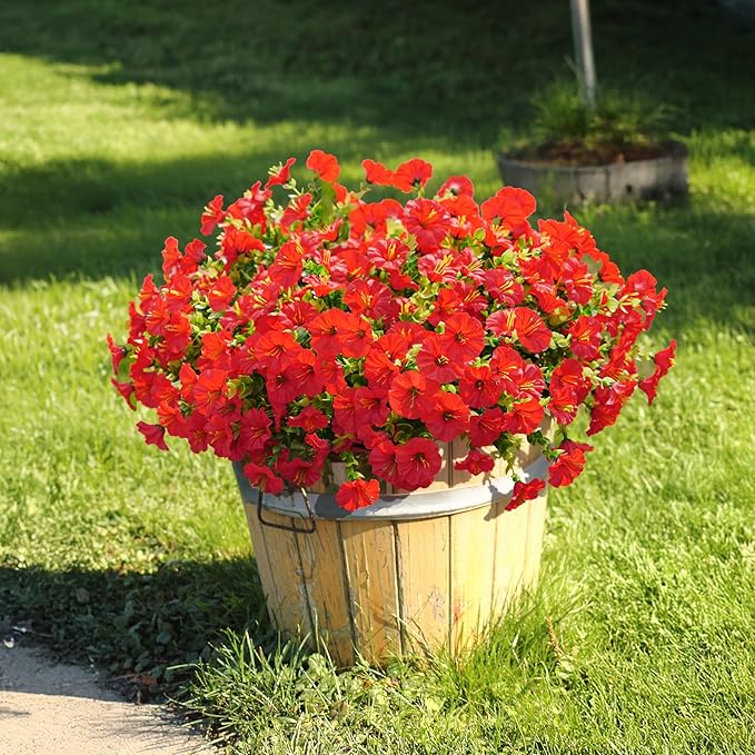 💥Improved highest quality material 🌸UV-resistant and non-fading bindweed (without pot)