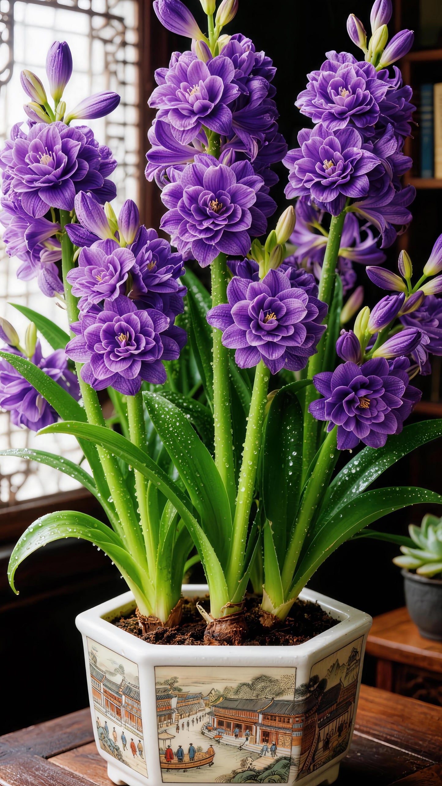 🌼 Dvojne čebulice tuberoze – svetel vonj za vaš vrt