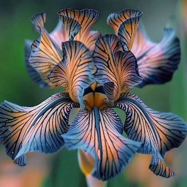 ⚜️Redek, visok bradati iris (premium sorta s koreninami)