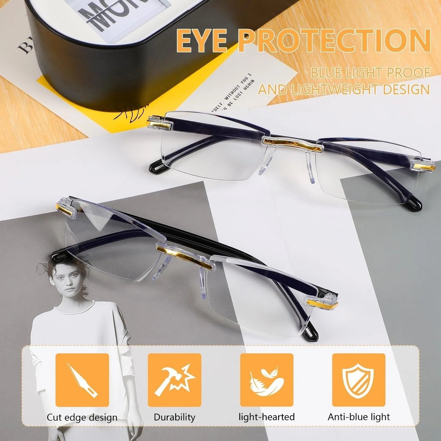 👓🌄Okulary multifokalne Smart Zoom – wyraźne widzenie z bliska i daleka, wszystko w jednym