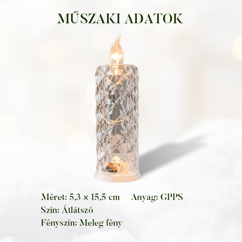 【✨1+2 brezplačno】Romantične LED brezplamenske sveče na baterije